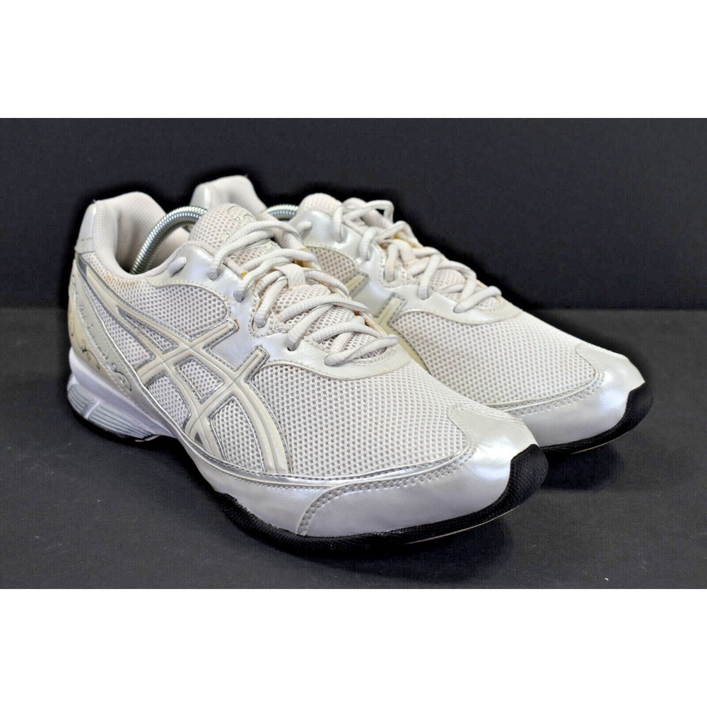 Asics Women's Sz 11 Gel Harumi White Pearl Running Athletic Walking Shoes T080N